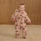 Bows Fleece Jumpsuit - Rylee + Cru