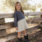 Vintage Fleur Sweatshirt Dress - Rylee + Cru