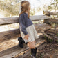 Vintage Fleur Sweatshirt Dress - Rylee + Cru