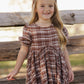 Aspen Plaid Rose Dress - Rylee + Cru
