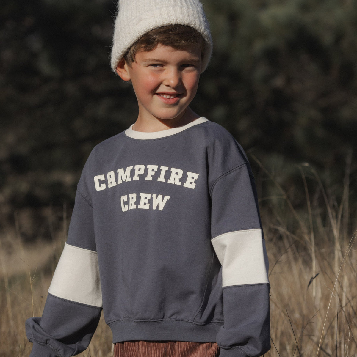 Campfire Crew Oversized Sweatshirt - Rylee + Cru