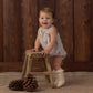 Rosewood & Natural Lace Trim Sock Pack - Rylee + Cru