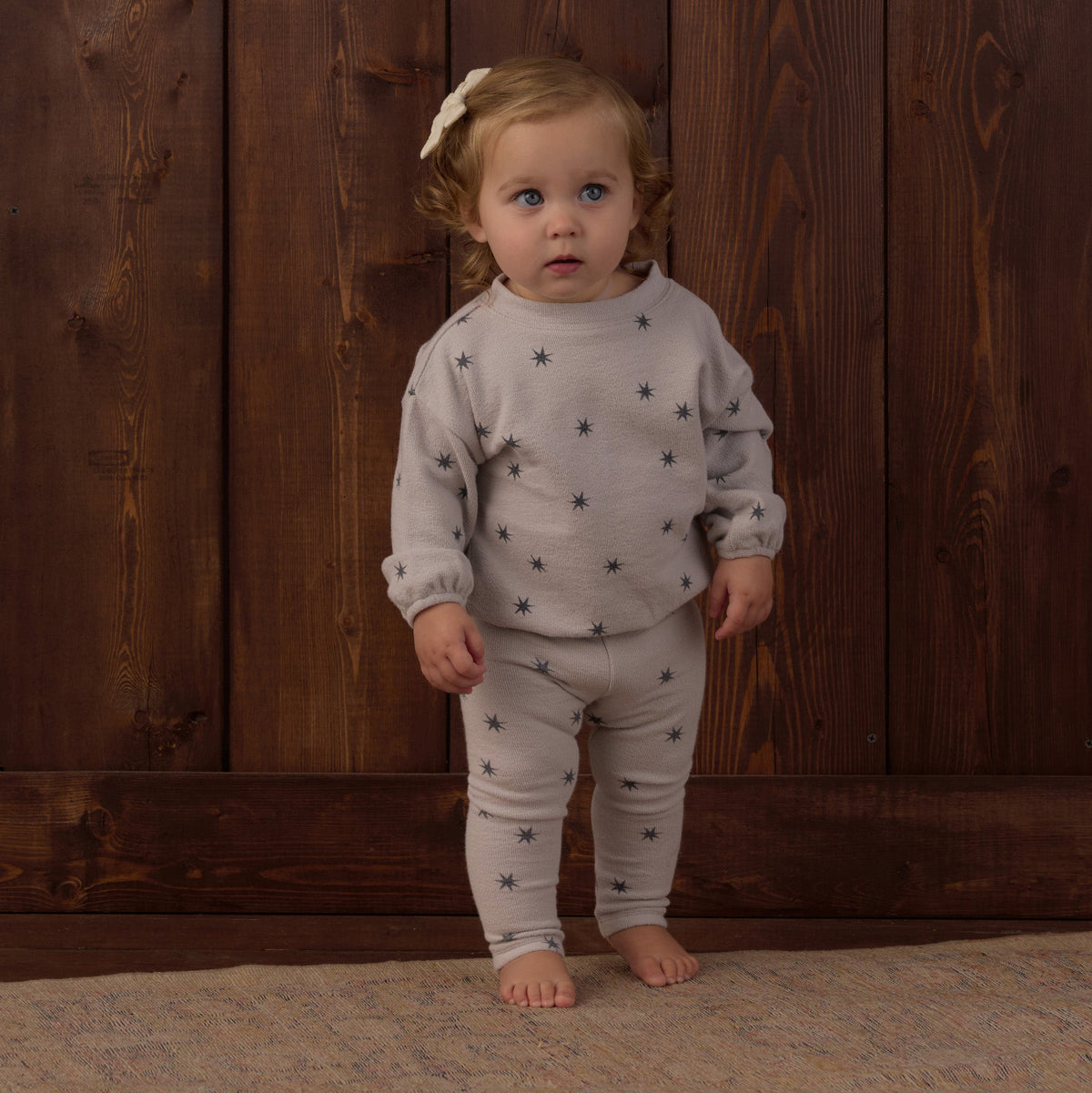 Stars Spongey Knit Set - Rylee & Cru
