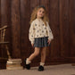 Rosewood & Natural Lace Trim Sock Pack - Rylee + Cru