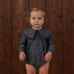 Heart Ditsy Fern Romper - Rylee + Cru