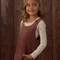 Natural Ditsy Ribbed Long Sleeve - Rylee + Cru