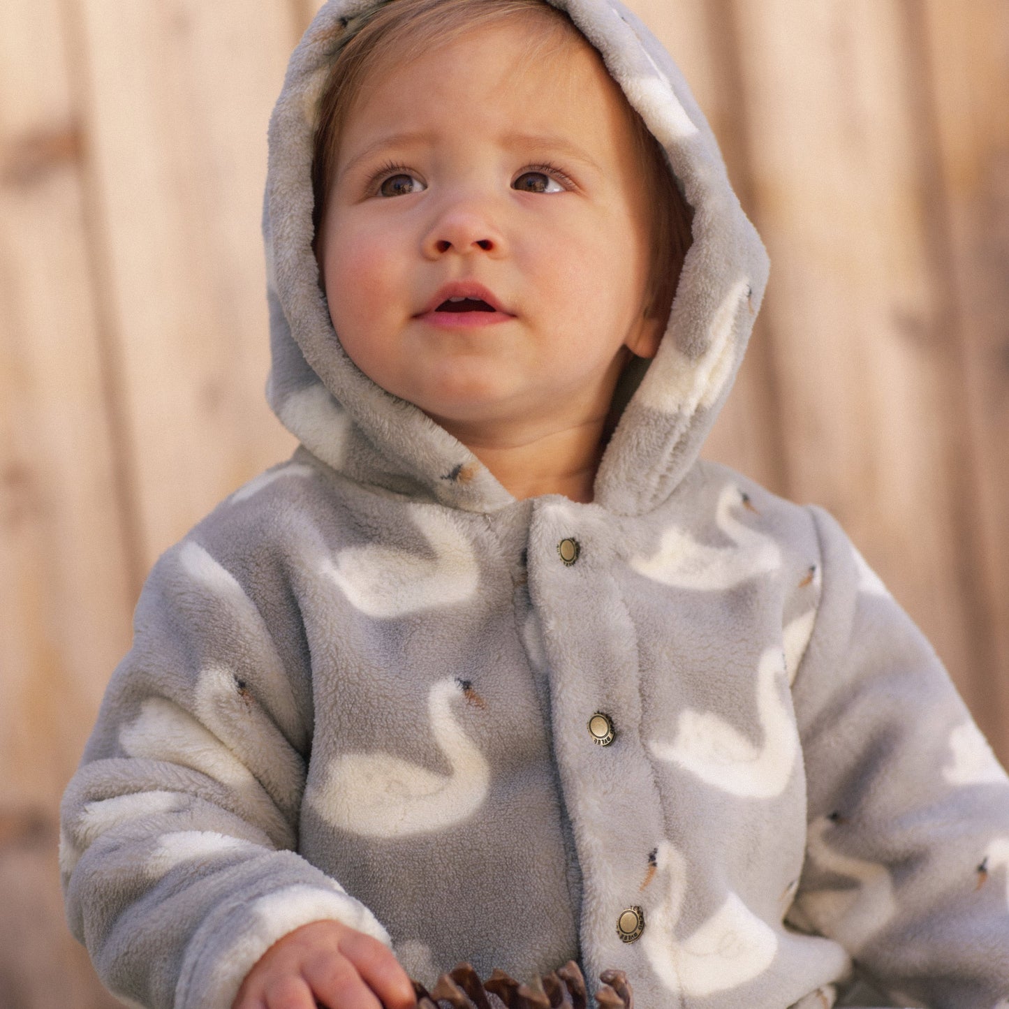 Swans Fleece Jumpsuit - Rylee + Cru