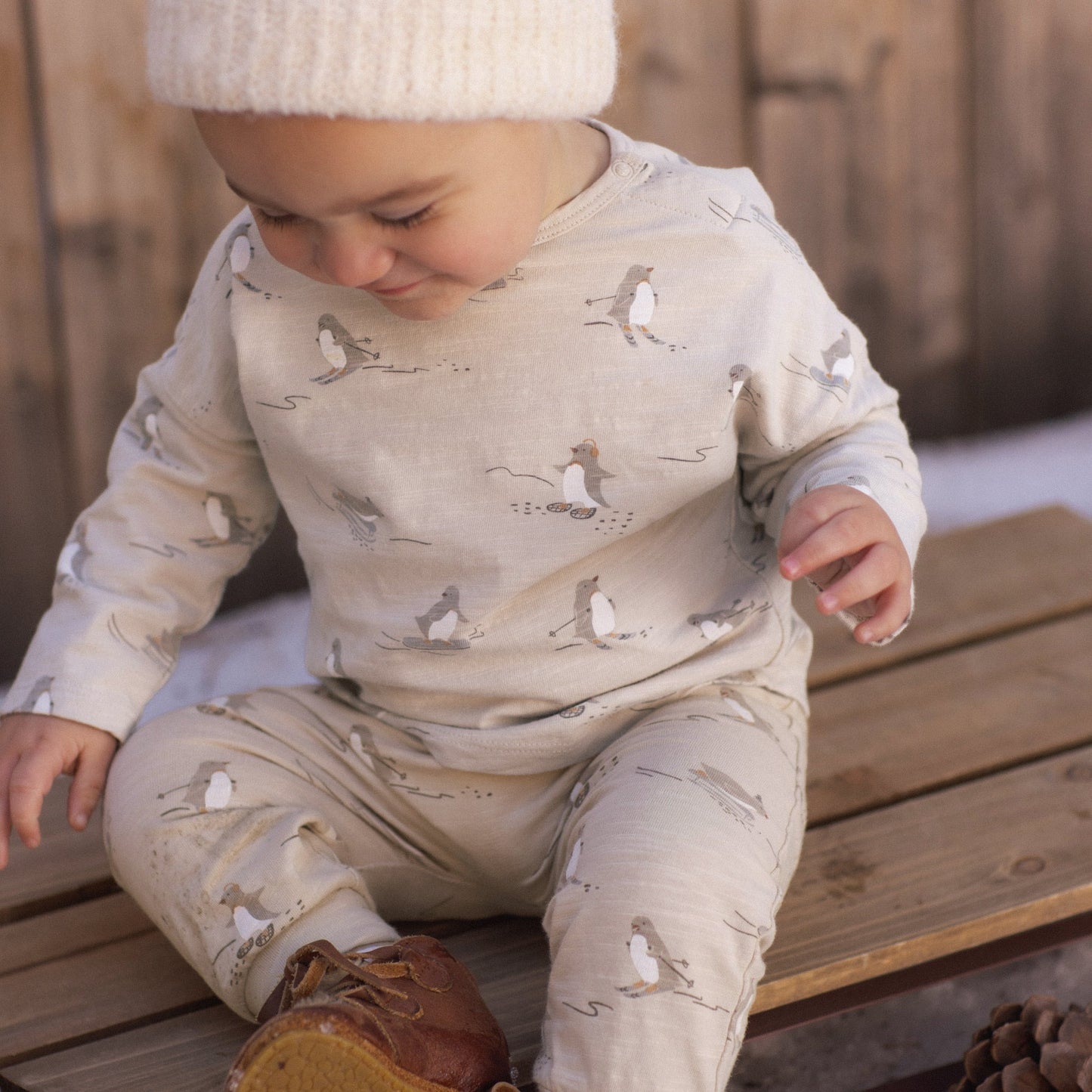 Penguins Tee + Pant - Rylee + Cru