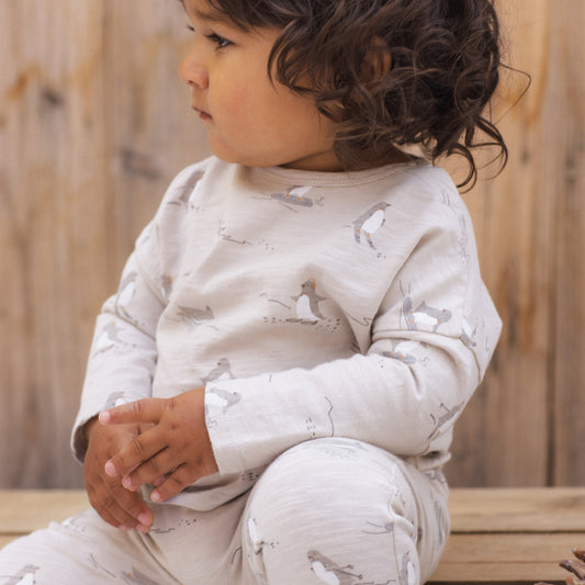 Penguins Tee + Pant - Rylee + Cru