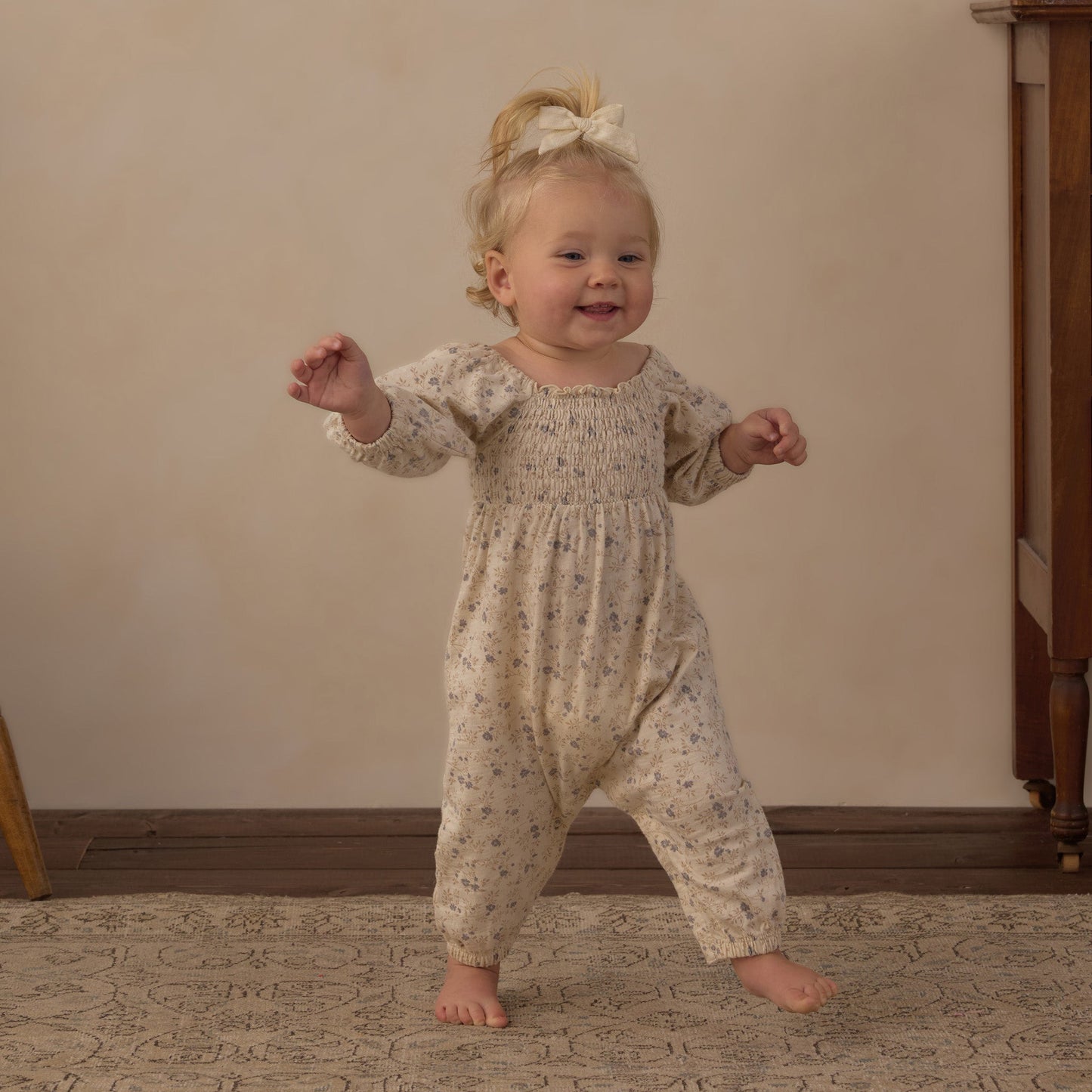 Meadow Sage Jumpsuit - Rylee & Cru