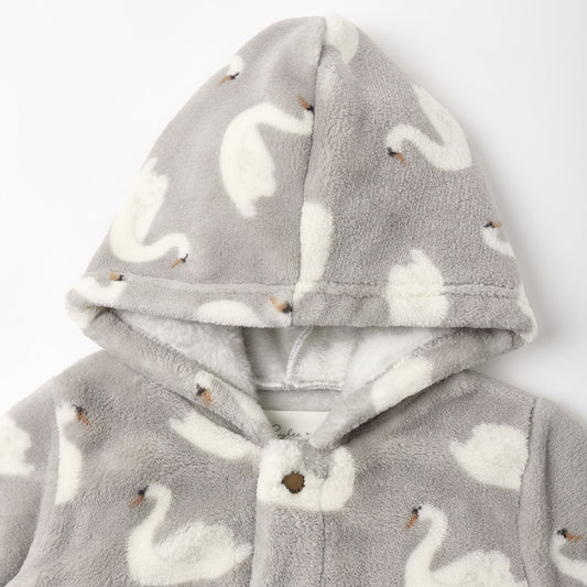 Swans Fleece Jumpsuit - Rylee + Cru