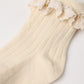 Rosewood & Natural Lace Trim Sock Pack - Rylee + Cru