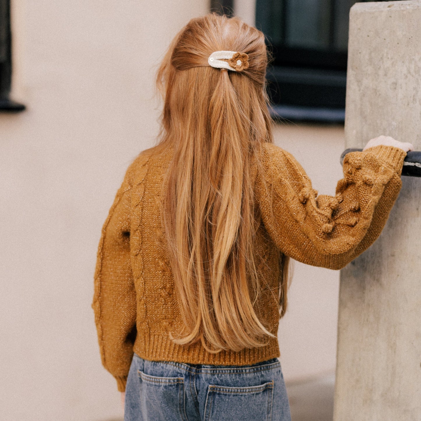 Golden Bobble Cardigan - Rylee + Cru