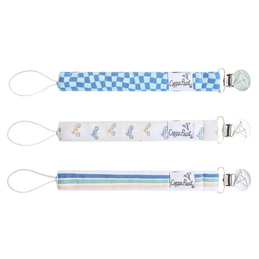 Ryder Binky Clip Set - Copper Pearl