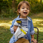 Black Bread Flip Snack Bag - Fluf