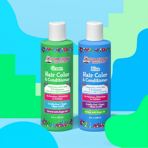 Blue Hair Color & Conditioner - Piggy Paint