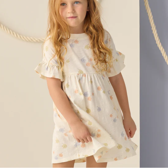 Angel Fish Babydoll Dress - Rylee & Cru