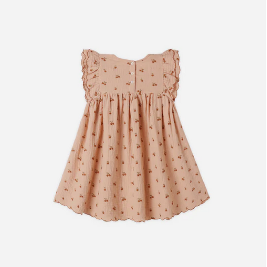 Melon Kinsley Dress - Rylee & Cru