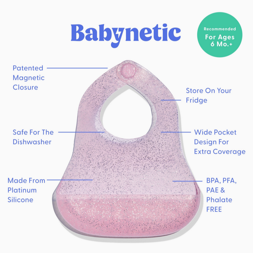Strawberry Jelly Magnetic Bib - Babynetic