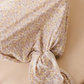Purple Floral Knotted Baby Gown - Quincy Mae