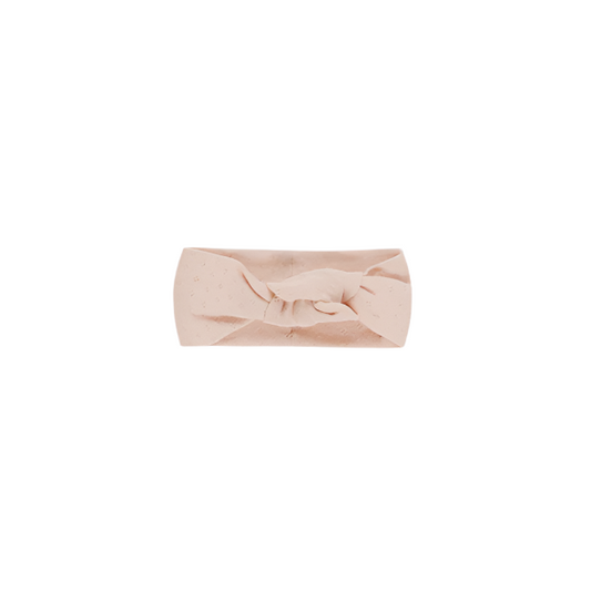 Melon Pointelle Headband - Quincy Mae