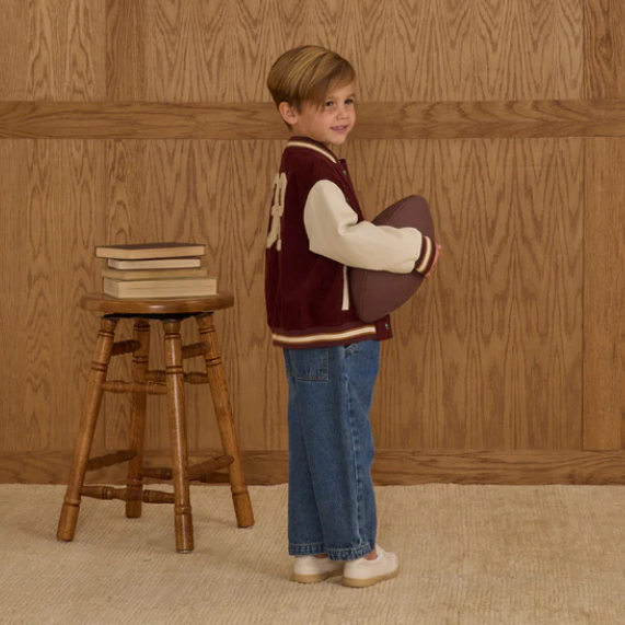 Indigo Denim Baggy Pant - Rylee + Cru