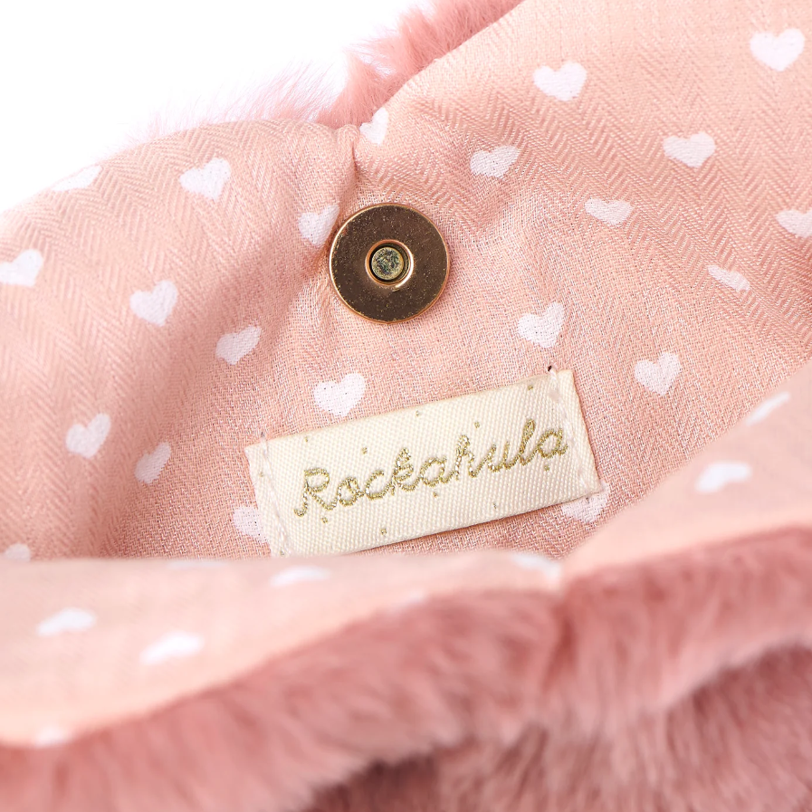 Fluffy Heart Bag - Rockahula