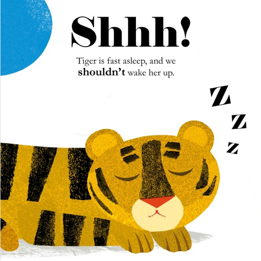 Don't Wake Up The Tiger - Britta Teckentrup