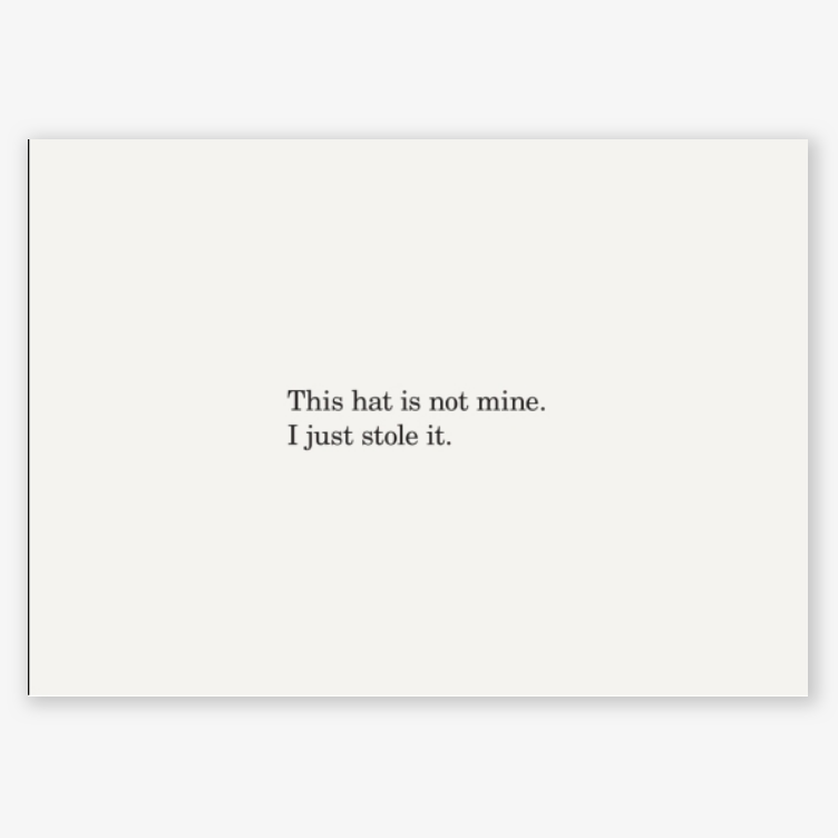This Is Not My Hat Book - Jon Klassen