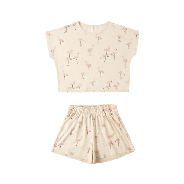 Flamingo Raegan Set - Rylee & Cru