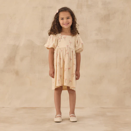 Flamingo Brea Dress - Rylee & Cru