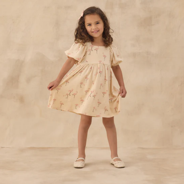 Flamingo Brea Dress - Rylee & Cru