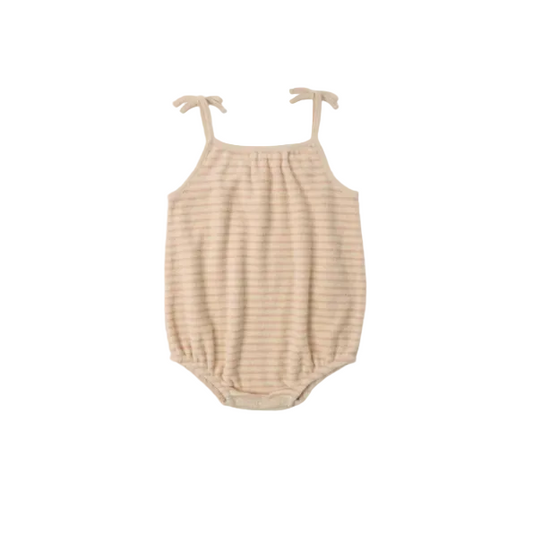 Pink Stripe Nala Romper - Rylee & Cru
