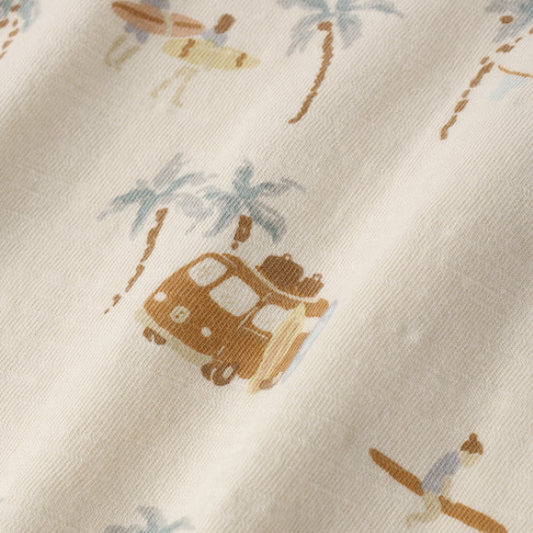 Surf Town Relaxed Bubble Romper - Rylee & Cru