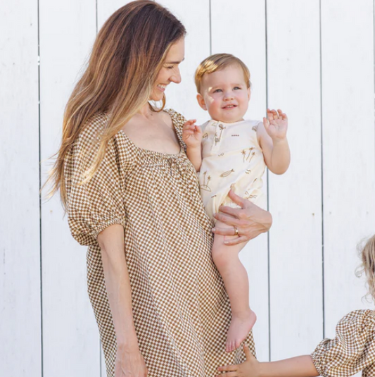 Coastal Beau Romper - Rylee & Cru