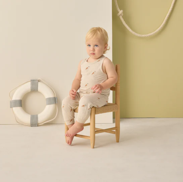 Pelican Tank + Slouch Pant Set - Rylee & Cru