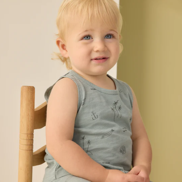 Coastal Tank + Slouch Pant Set - Rylee & Cru