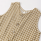 Ocre Check Maverick Romper - Rylee & Cru