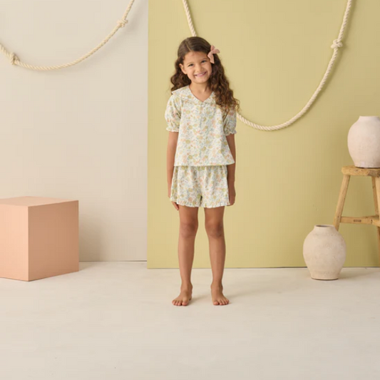 Citron Bloom Delilah Pajama Set - Rylee & Cru