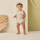 Green Fleur Maya Romper - Rylee & Cru