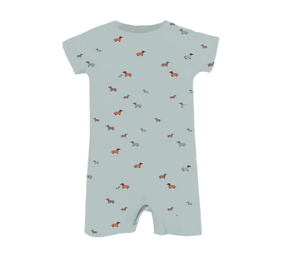 Woof Shortie Romper - Gunamuna