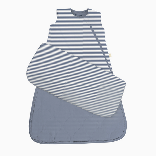 Blue Stripes 1.0 Tog Sleep Bag - Gunamuna