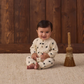 Bitsy Spider Waffle Long Sleeve Jumpsuit - Quincy Mae