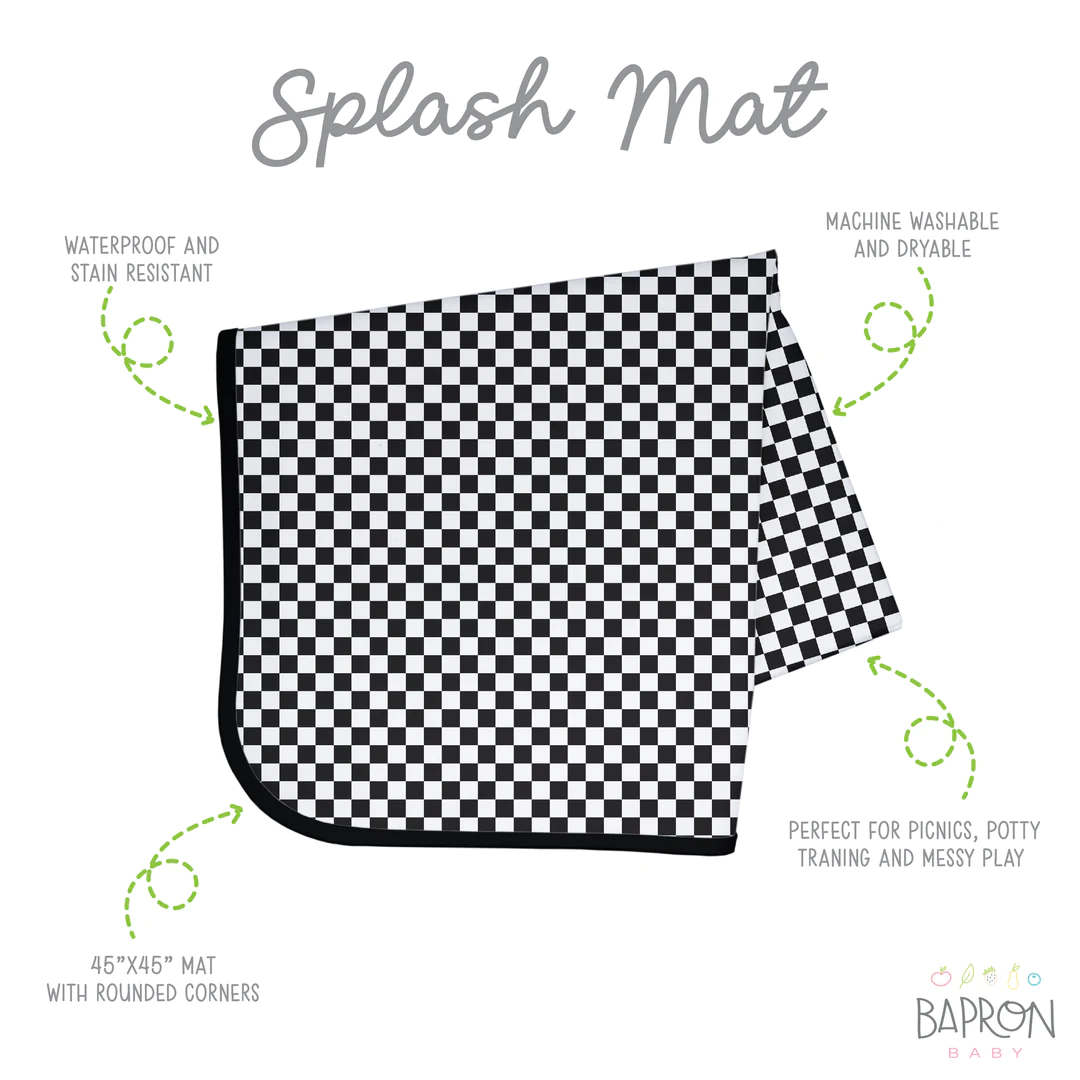 Checkerboard Splash Mat - Bapron