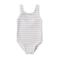 Perwinkle Stripe Moxie One Piece - Rylee & Cru