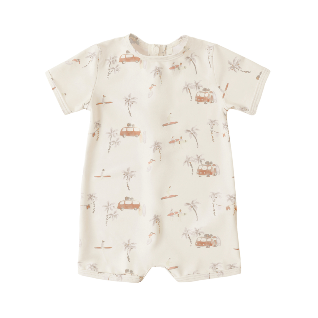 Surf Town Short One Piece Swim - Rylee & Cru