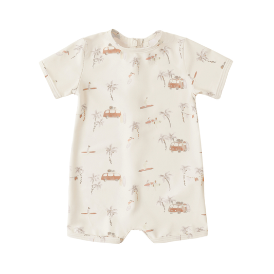 Surf Town Short One Piece Swim - Rylee & Cru