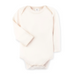 Natural Long Sleeve Bodysuit - Colored Organics