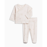 Field Dog Riley Kimono Top & Footie - Colored Organics