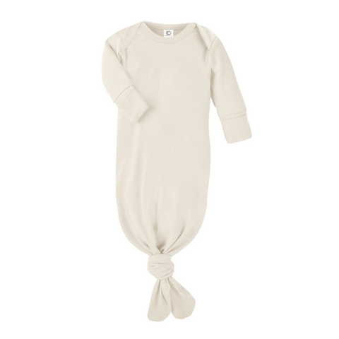 Natural Infant Gown - Colored Organics